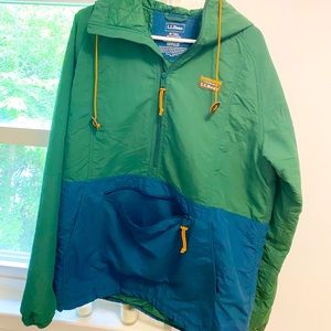 LL BEAN Anorak Jacket EUC